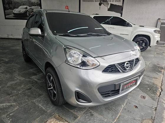 NISSAN MARCH 1.0 SV 12V FLEX 4P MANUAL NISSAN MARCH 1.0 SV 12V FLEX 4P MANUAL